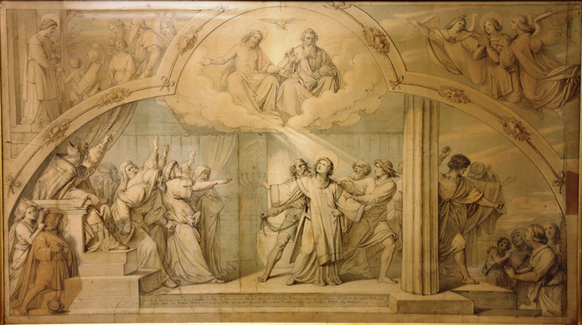 1837 Stephanus vor dem Hohen Rat | JULIUS H�BNER