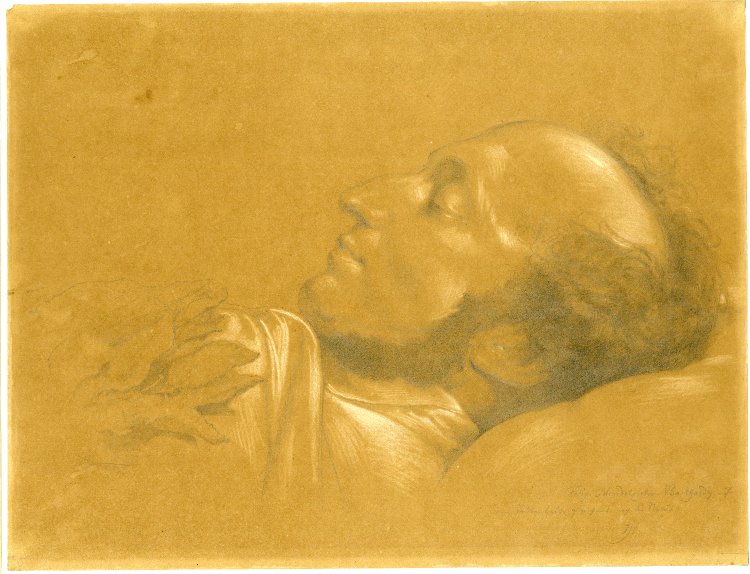 1847 Mendelssohn Totenmaske | JULIUS H�BNER