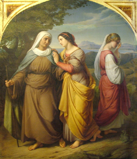 1831 Ruth und Naemi | JULIUS H�BNER