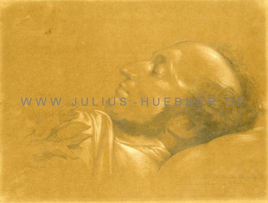 1847 Mendelssohn auf dem Sterbebett | JULIUS HBNER
