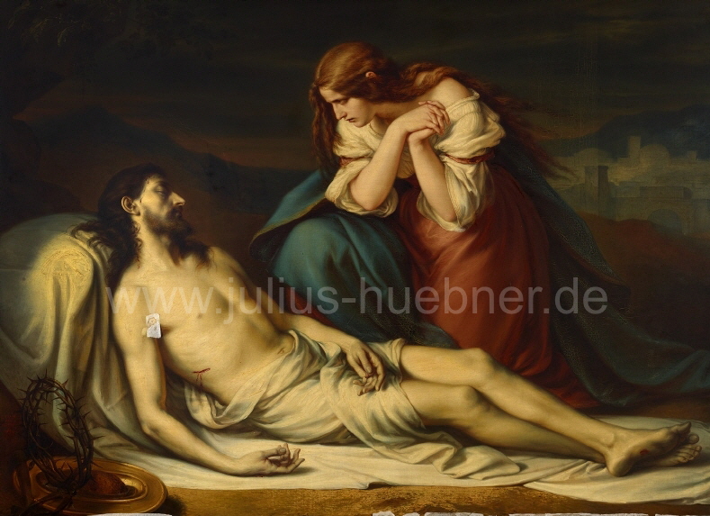 1859 Magdalena am Leichnam Christi | JULIUS HBNER